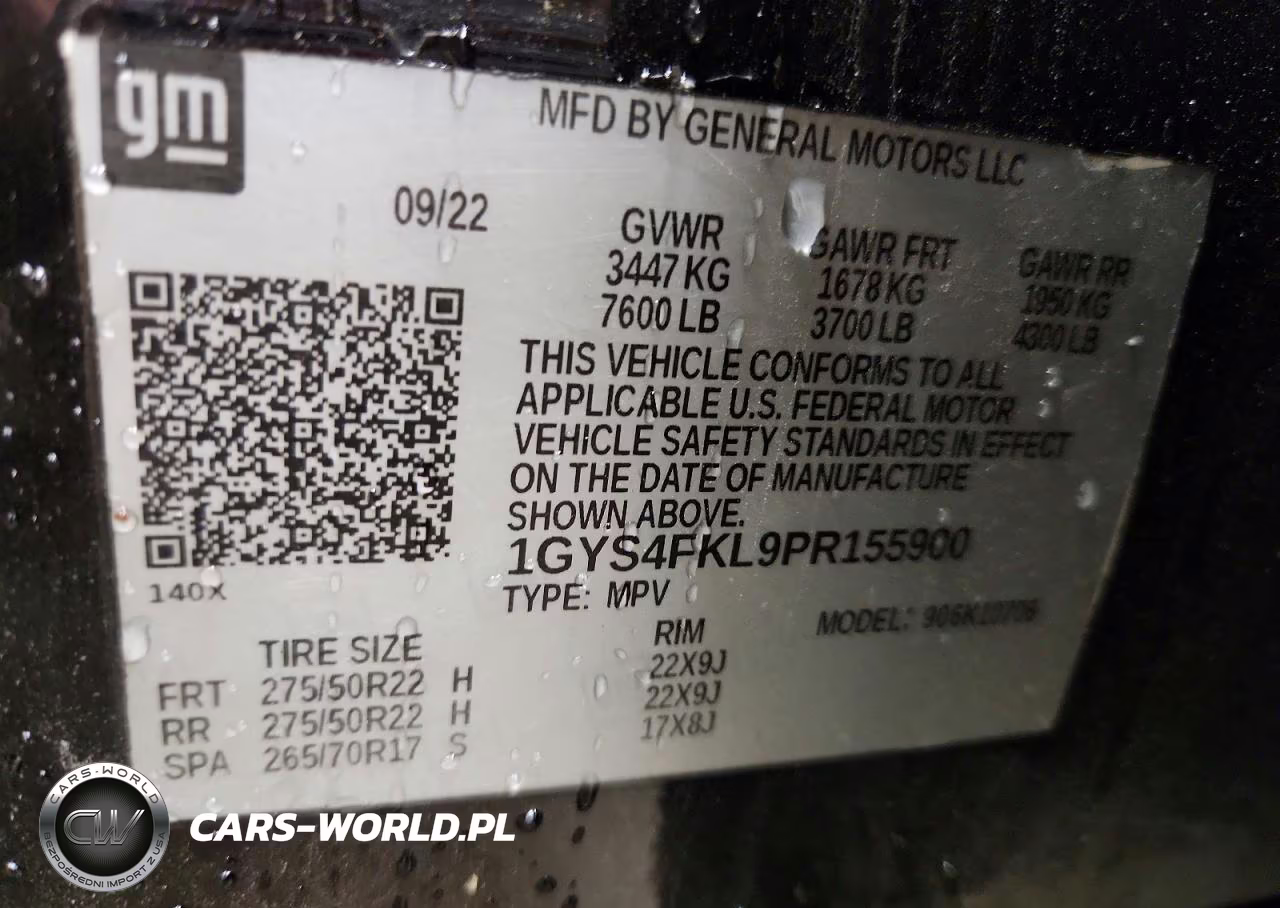 2023 Cadillac Escalade Sport VIN:1GYS4FKL9PR155900 - 13