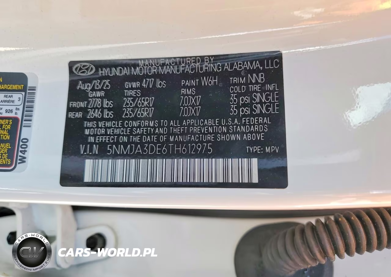 2026 Hyundai Tucson Se VIN:5NMJA3DE6TH612975 - 13