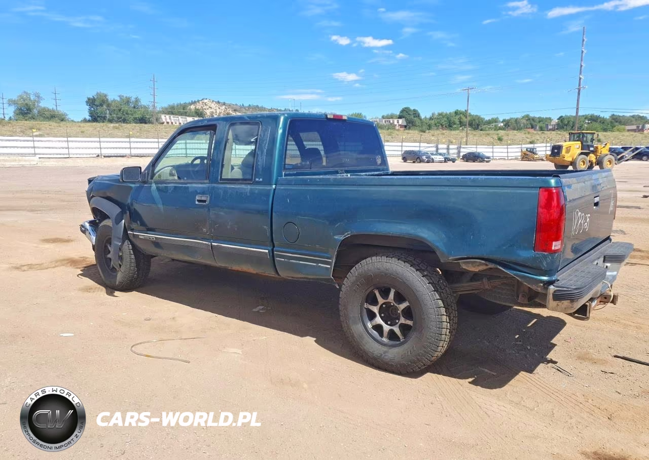 1996 GMC Sierra K1500 VIN:2GTEK19R2T1529966 - 2