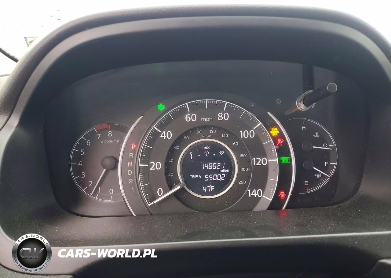2012 Honda Cr-V Exl VIN:2HKRM4H75CH606745 - 9
