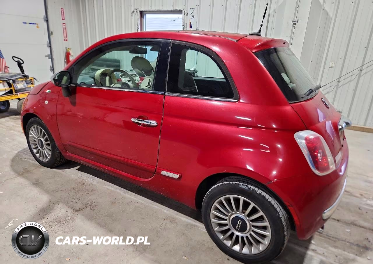 2012 Fiat 500 Lounge VIN:3C3CFFCR3CT117897 - 2