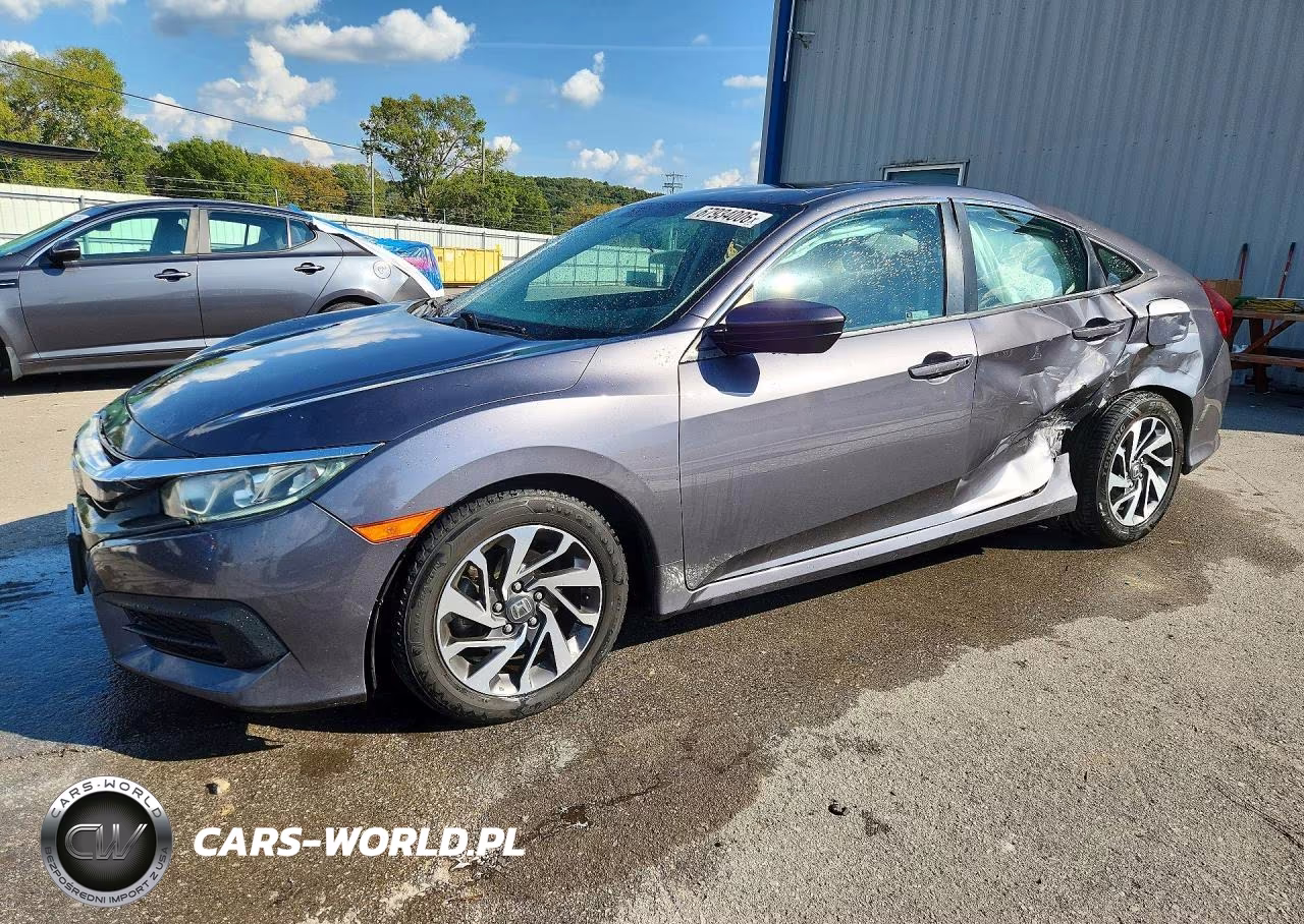 2018 Honda Civic Ex VIN:2HGFC2F72JH602494 - 1