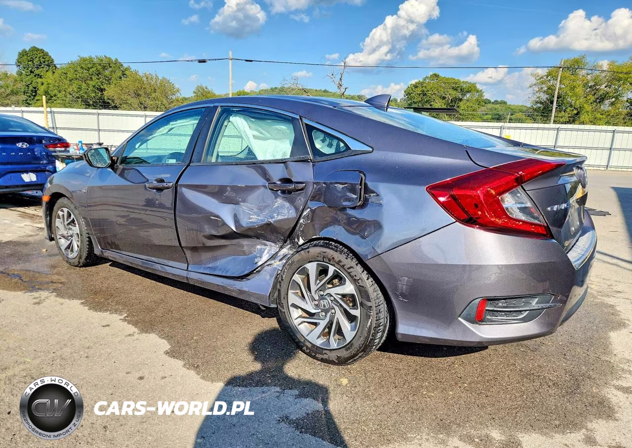 2018 Honda Civic Ex VIN:2HGFC2F72JH602494 - 2