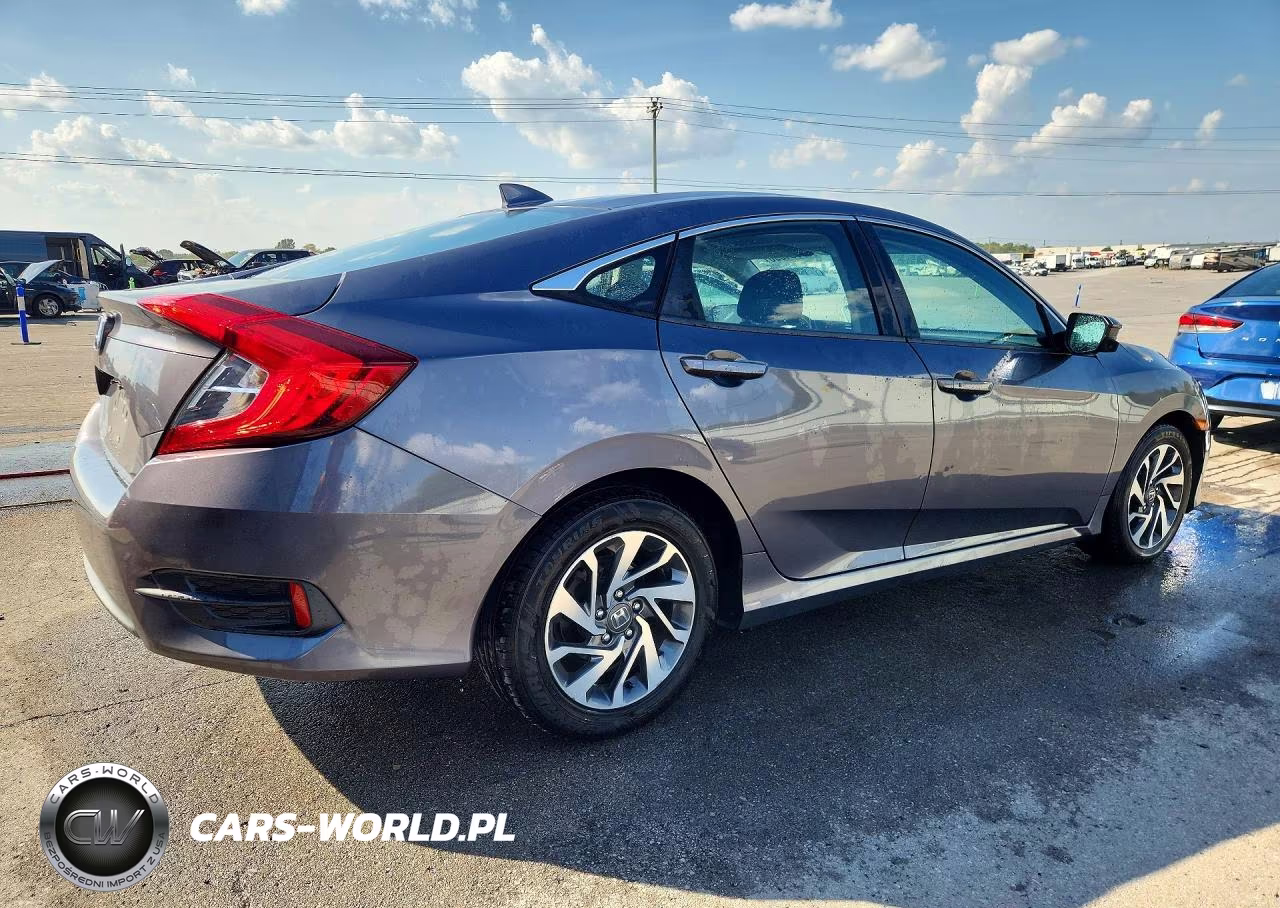 2018 Honda Civic Ex VIN:2HGFC2F72JH602494 - 3