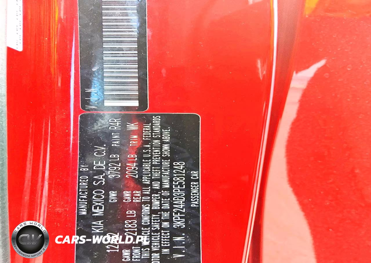 2023 Kia Forte Lxs VIN:3KPF24AD3PE581248 - 13