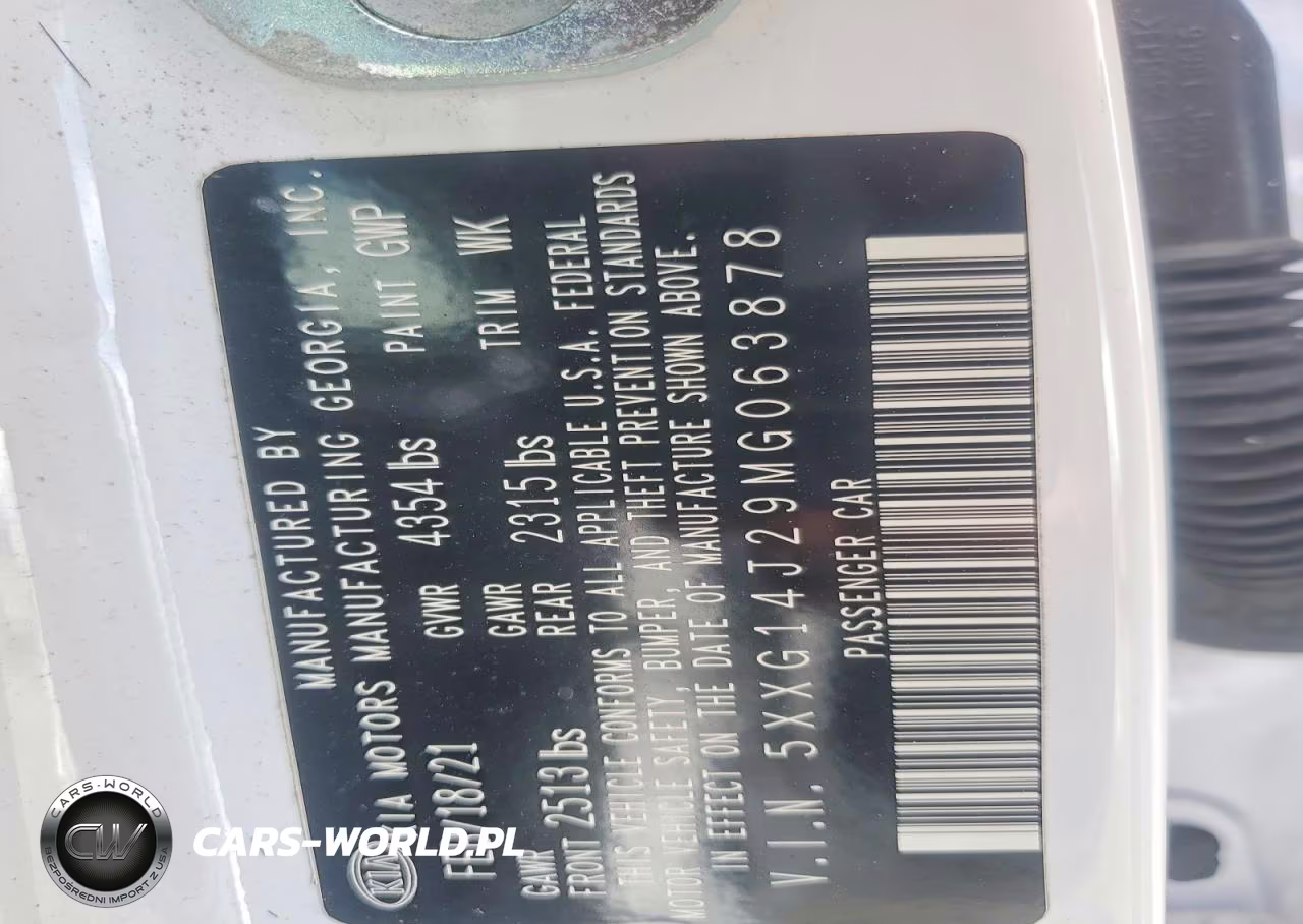 2021 Kia K5 Lxs VIN:5XXG14J29MG063878 - 13