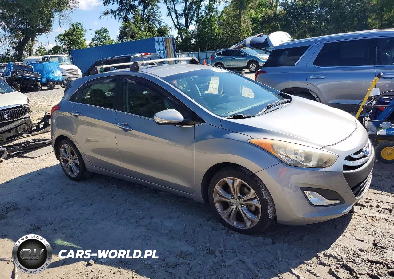 2014 Hyundai Elantra Gt Base VIN:KMHD35LH3EU171165 - 4