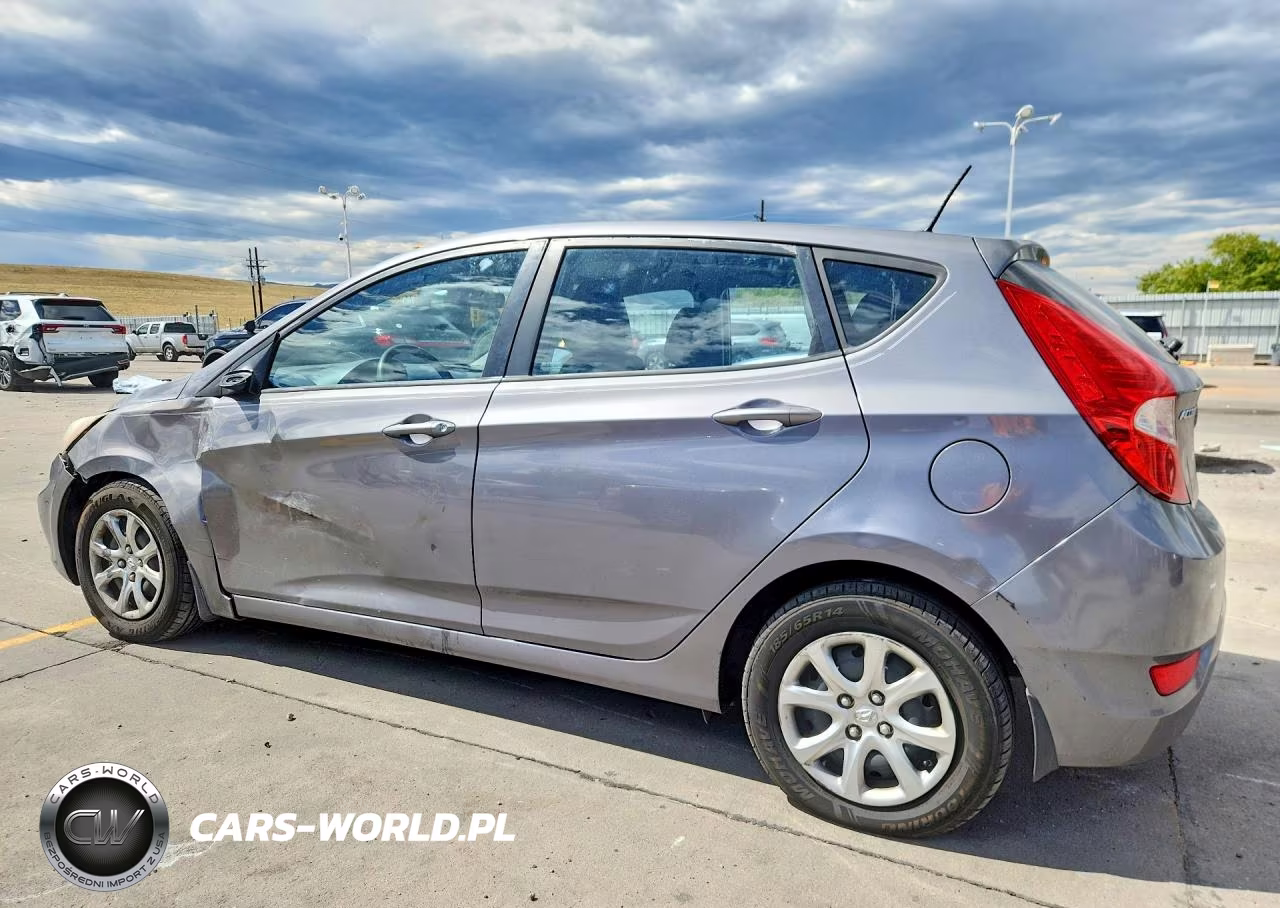 2013 Hyundai Accent Gs VIN:KMHCT5AE5DU123430 - 2