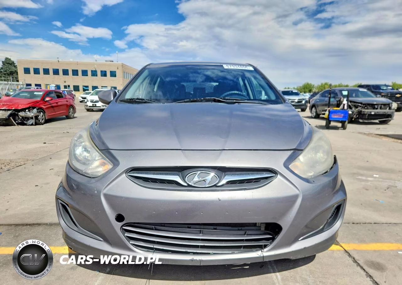 2013 Hyundai Accent Gs VIN:KMHCT5AE5DU123430 - 5