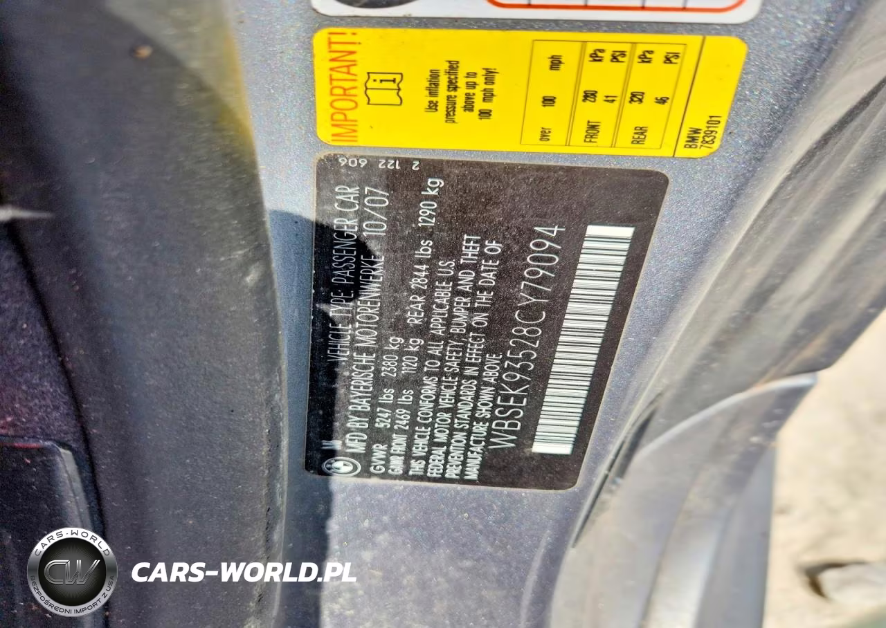 2008 BMW M6 VIN:WBSEK93528CY79094 - 12