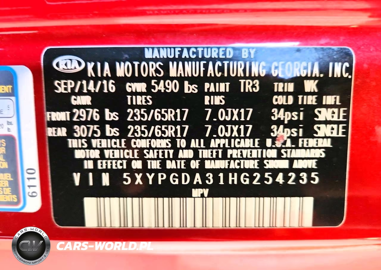 2017 Kia Sorento Lx VIN:5XYPGDA31HG254235 - 13