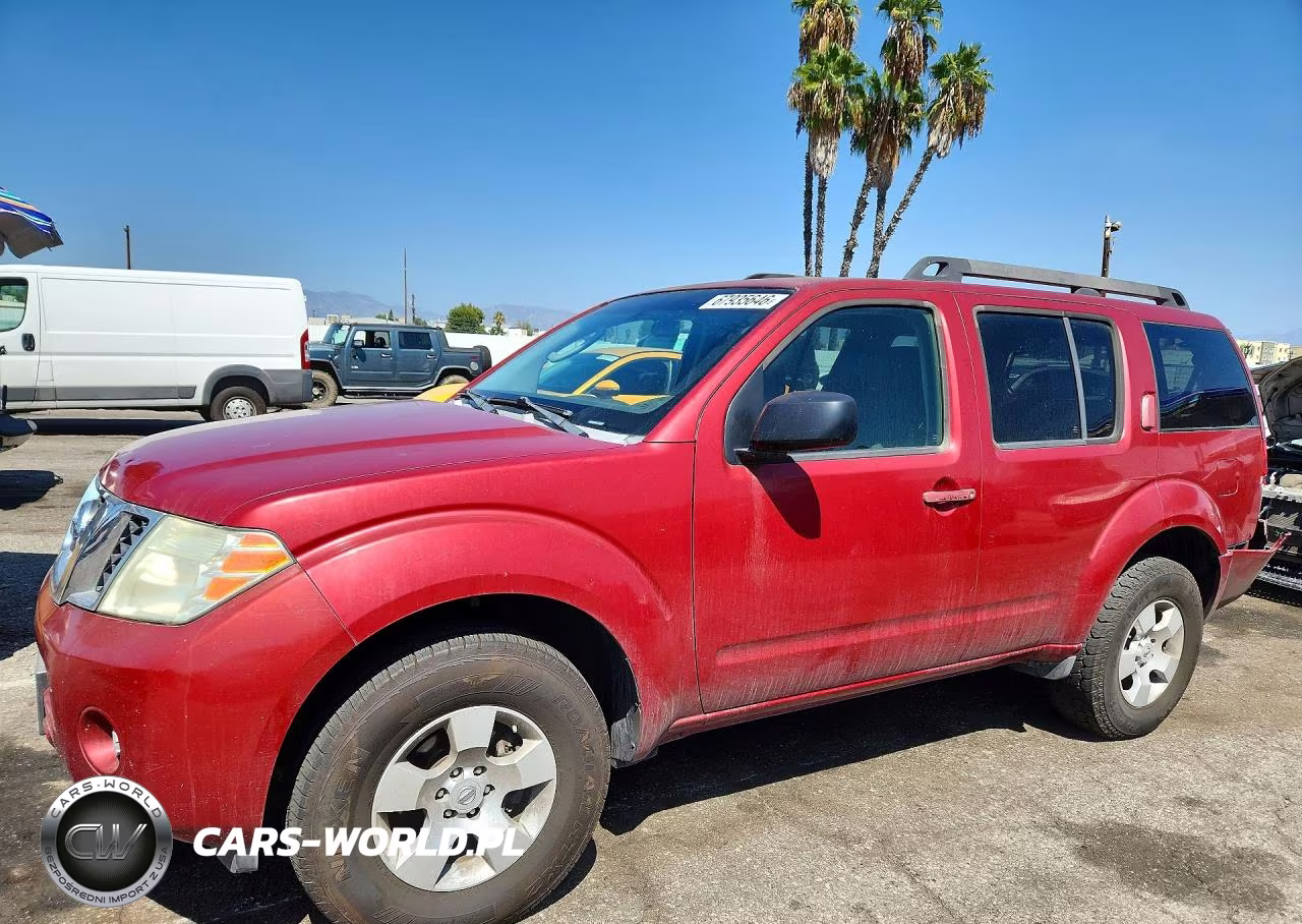 2008 Nissan Pathfinder S VIN:5N1AR18U18C645642 - 1