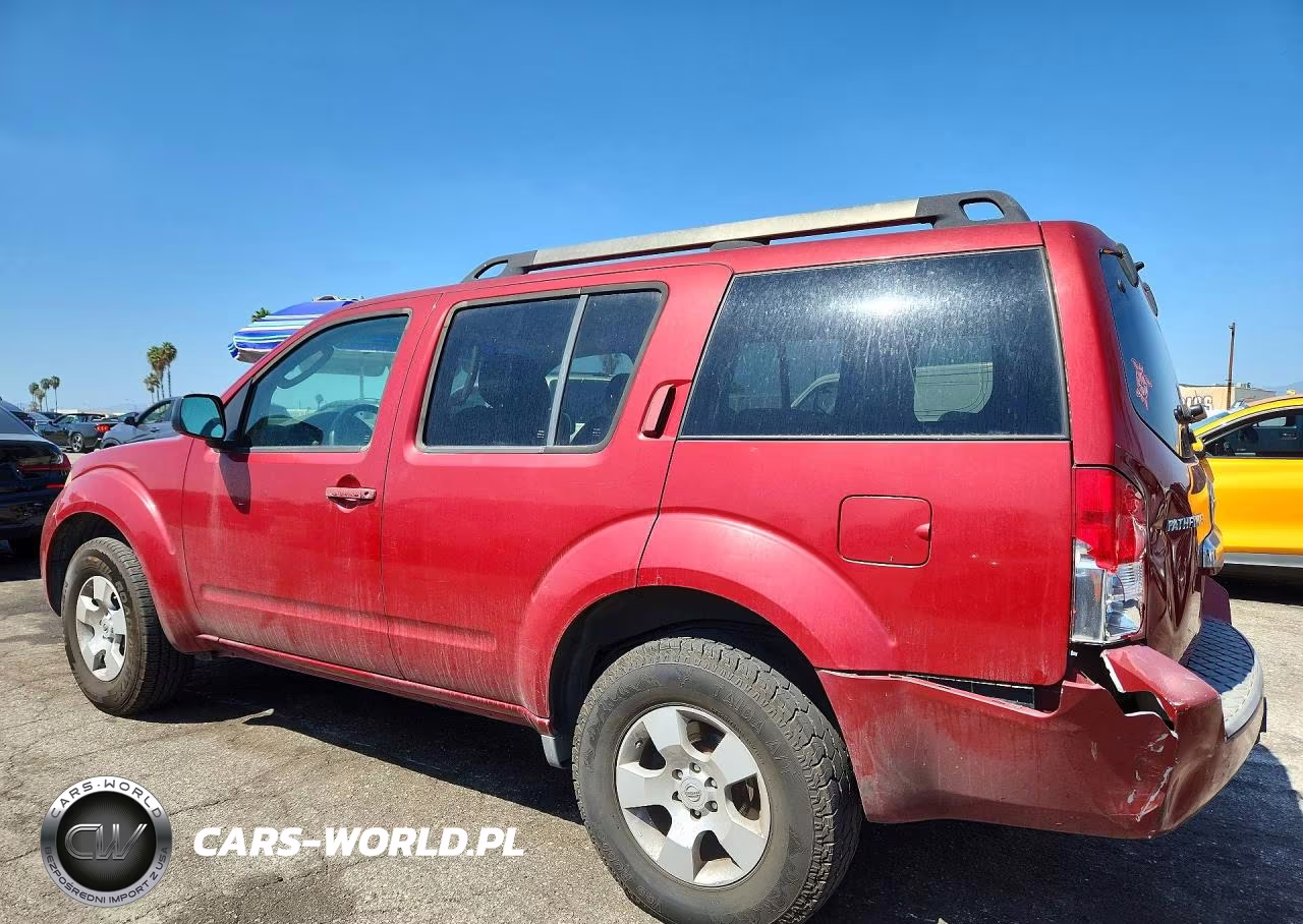 2008 Nissan Pathfinder S VIN:5N1AR18U18C645642 - 2