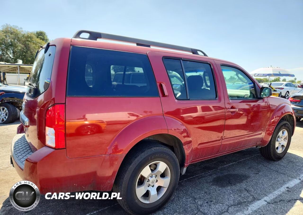 2008 Nissan Pathfinder S VIN:5N1AR18U18C645642 - 3
