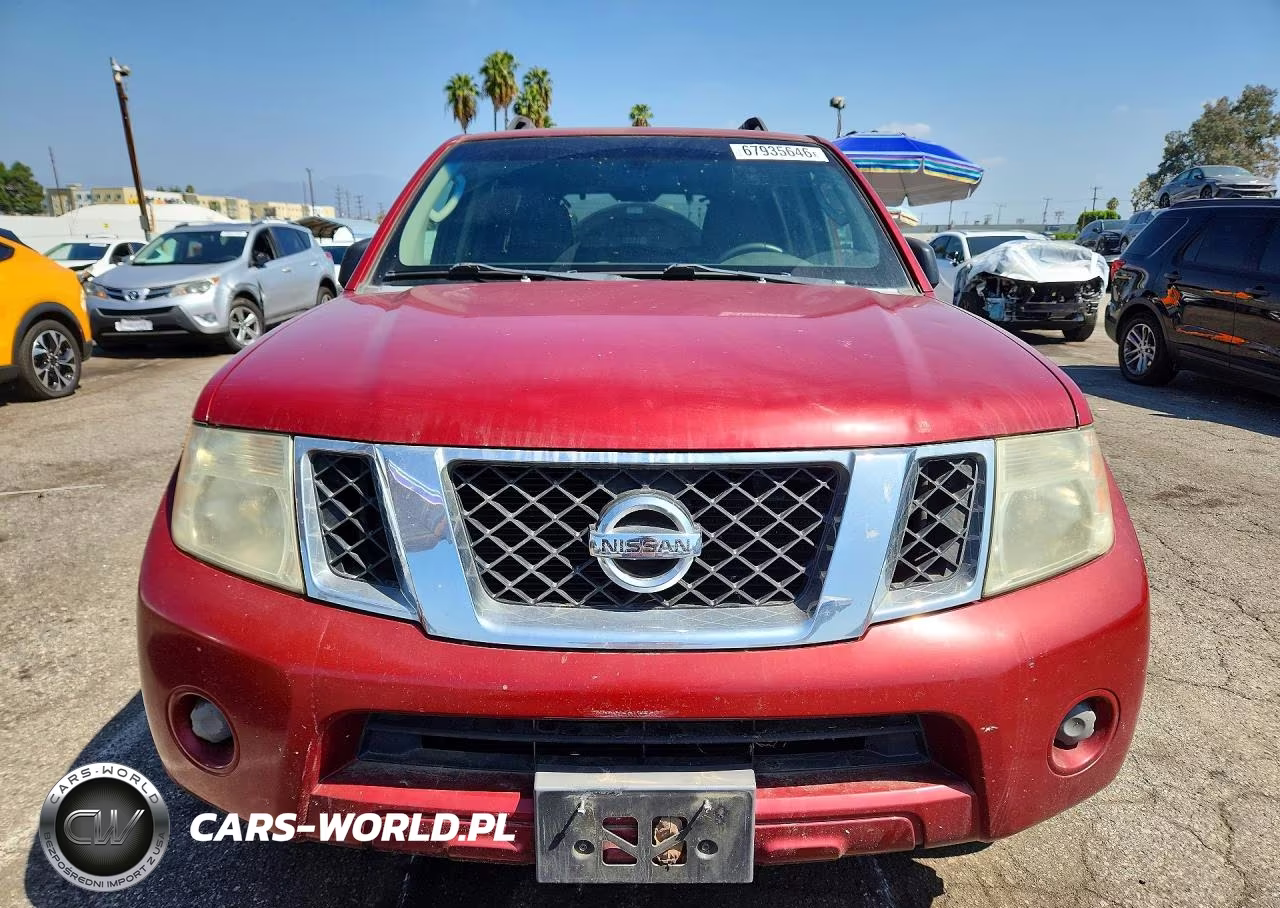 2008 Nissan Pathfinder S VIN:5N1AR18U18C645642 - 5