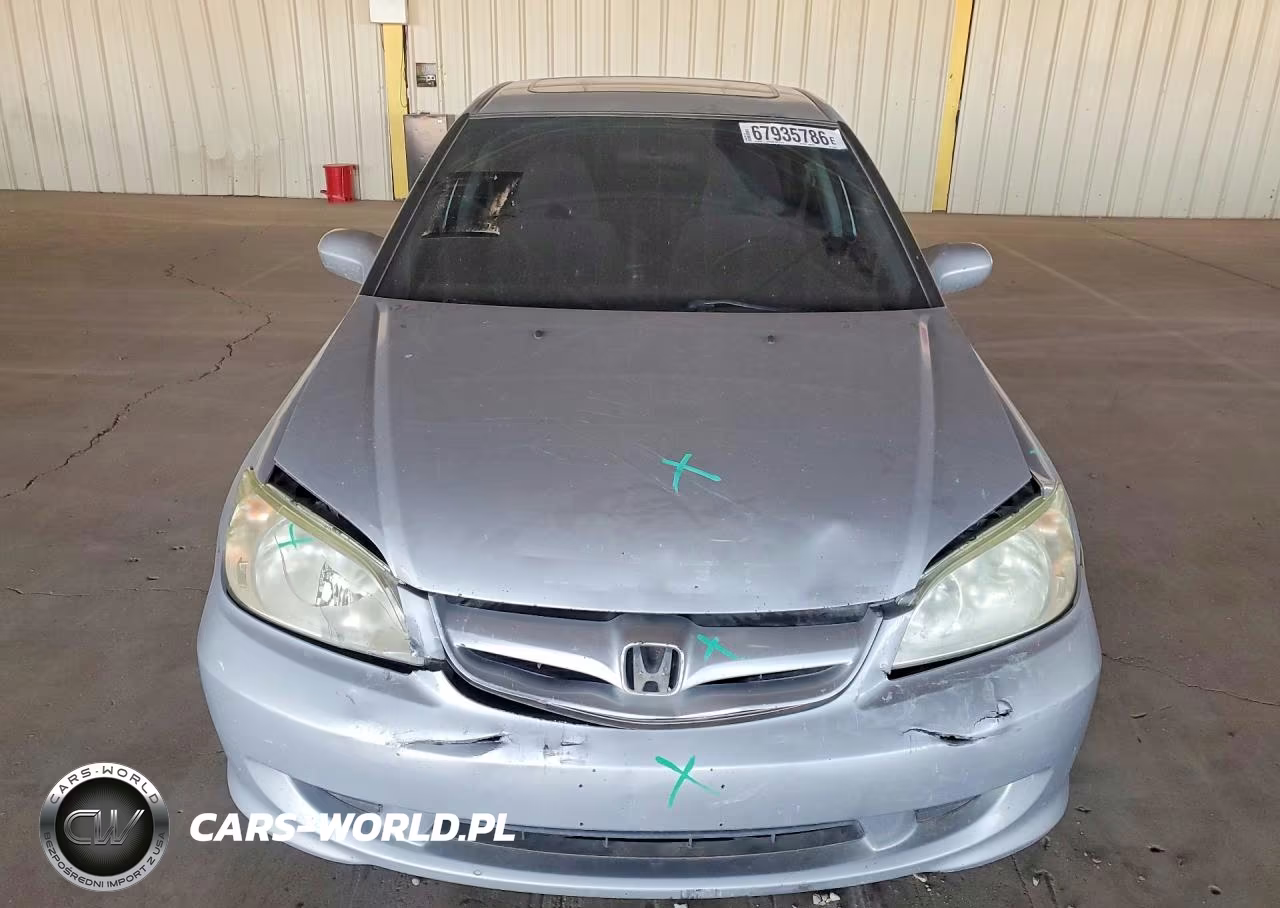 2004 Honda Civic Ex VIN:2HGES26884H607694 - 5