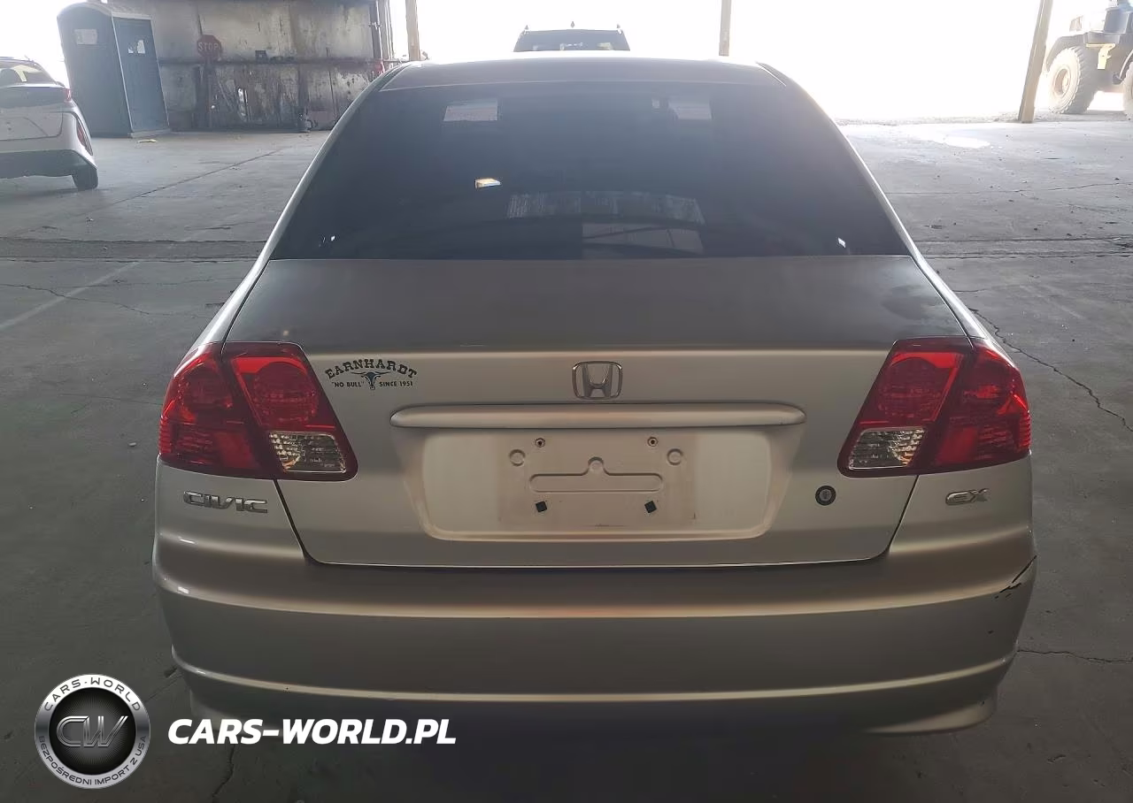 2004 Honda Civic Ex VIN:2HGES26884H607694 - 6