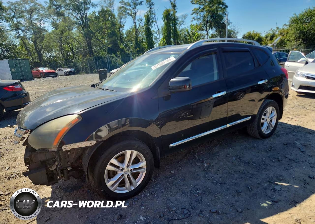 2013 Nissan Rogue S VIN:JN8AS5MV1DW620686 - 1