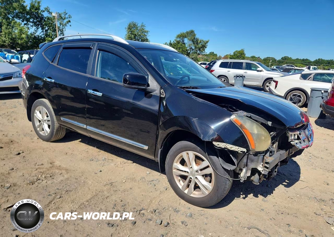 2013 Nissan Rogue S VIN:JN8AS5MV1DW620686 - 4