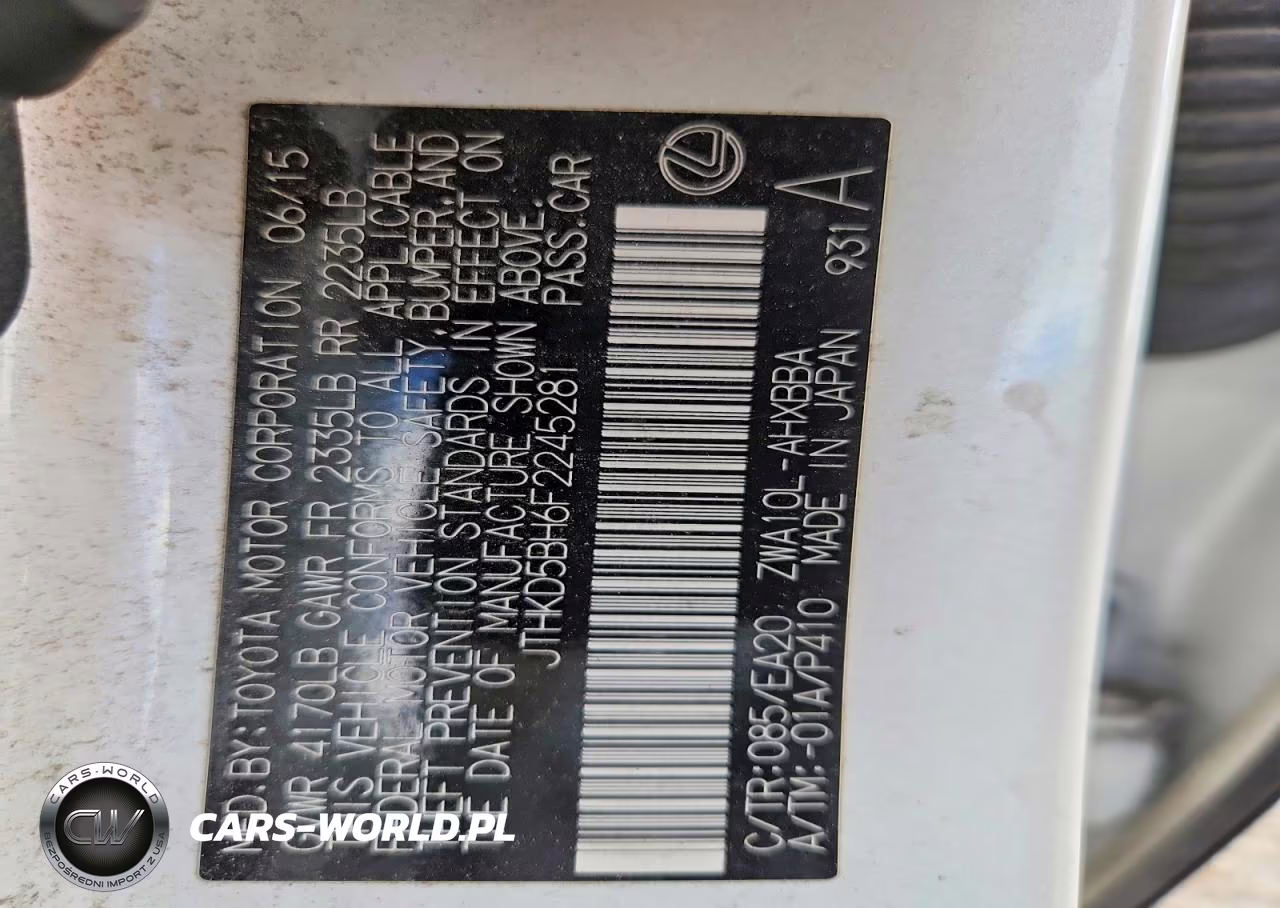 2015 Lexus Ct 200 VIN:JTHKD5BH6F2245281 - 12