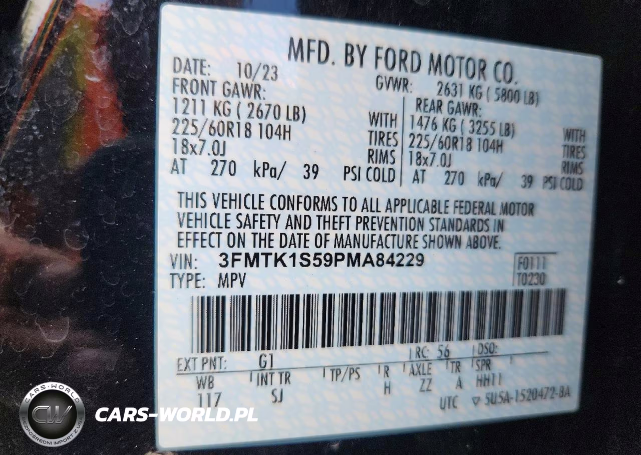2023 Ford Mustang Mach-E Select VIN:3FMTK1S59PMA84229 - 14