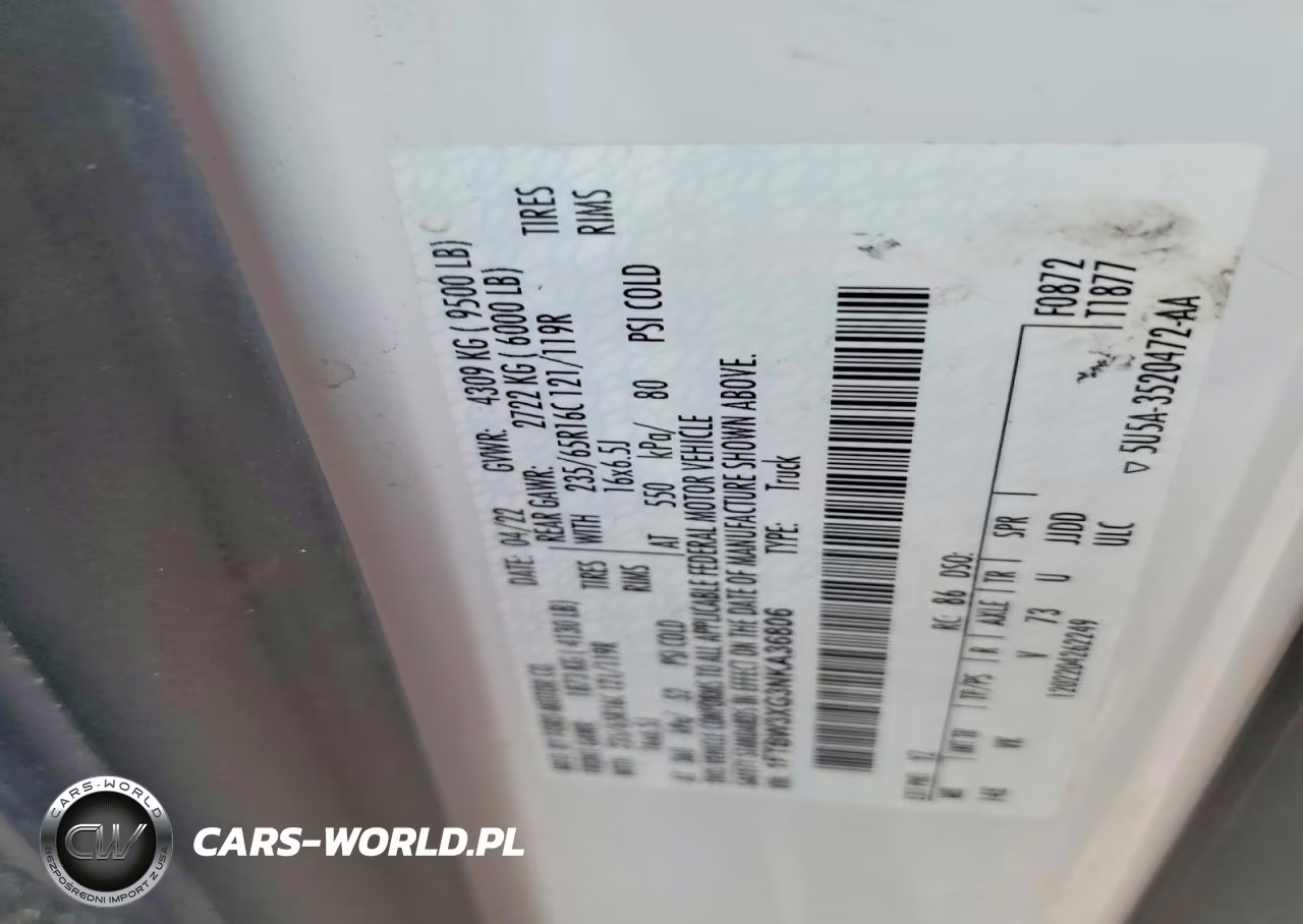 2022 Ford Transit T-350 Refrigerated Delivery Van VIN:1FTBW3XG3NKA36806 - 12