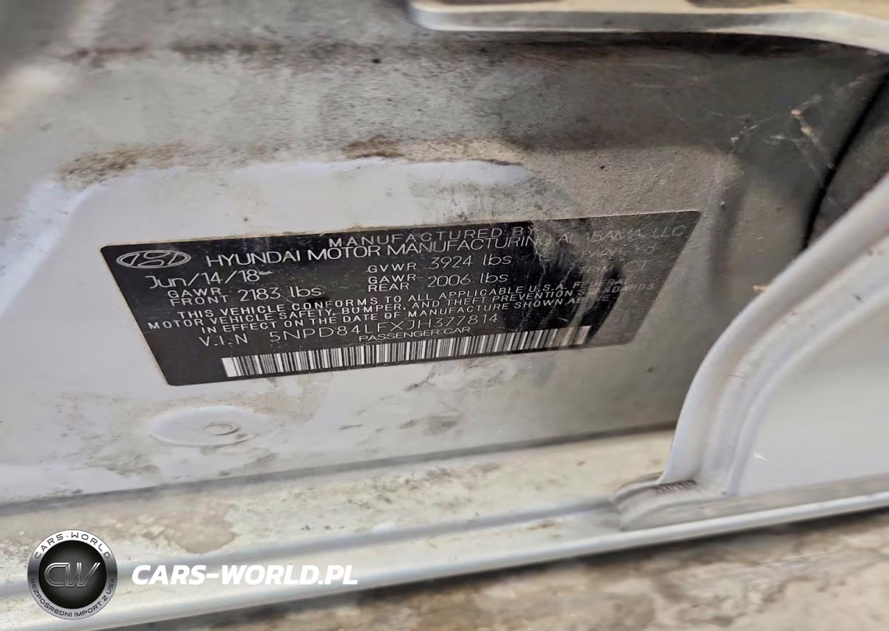2018 Hyundai Elantra Sel VIN:5NPD84LFXJH377814 - 12