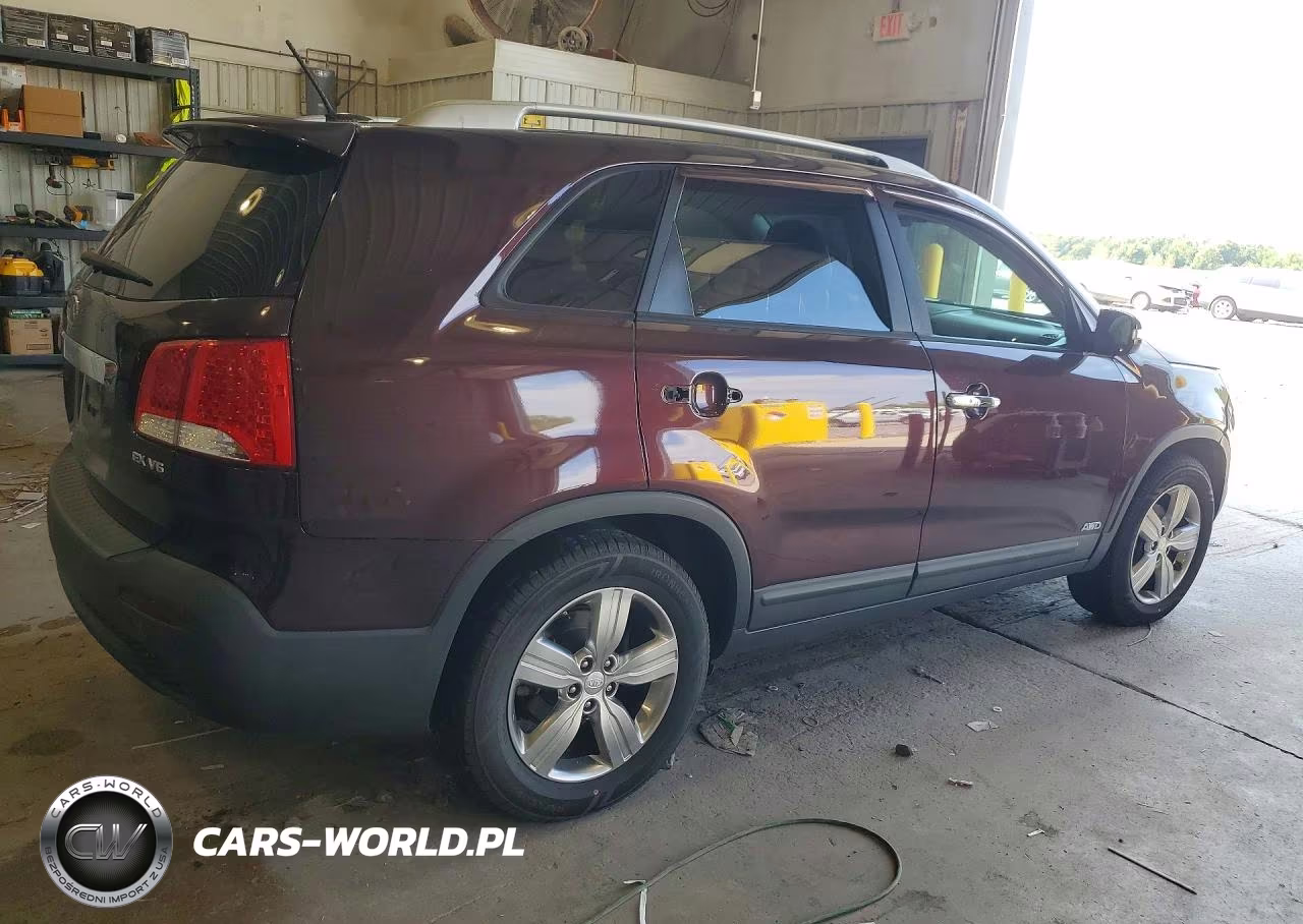 2013 Kia Sorento Ex VIN:5XYKUDA27DG386727 - 3
