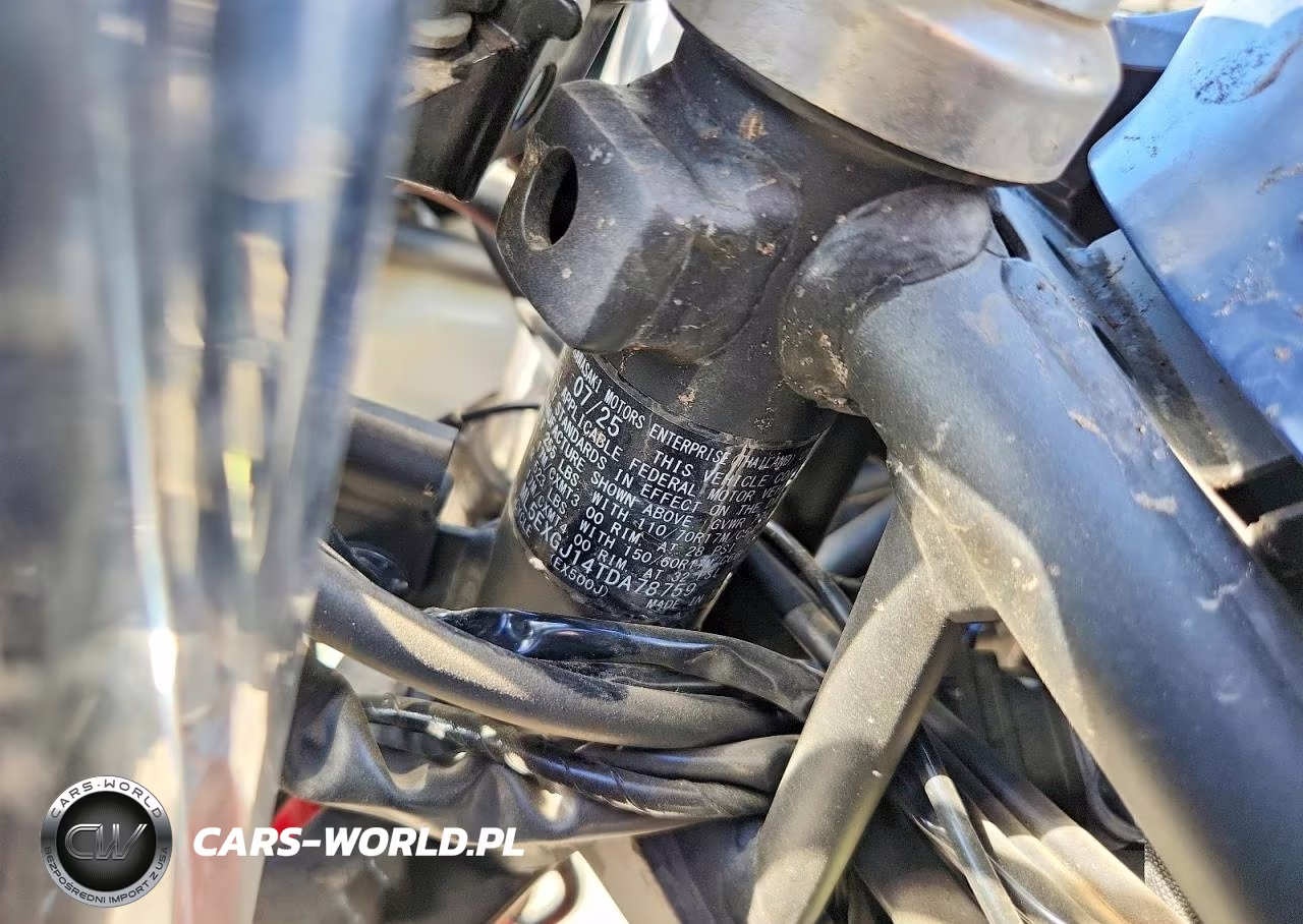 2026 Kawasaki Ex500 A VIN:ML5EXGJ14TDA78759 - 10