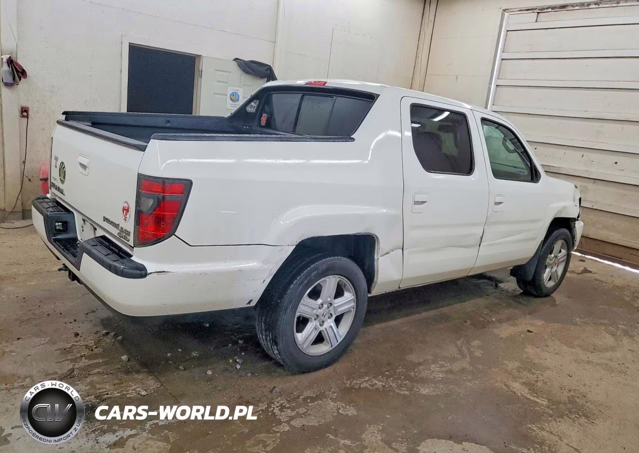 2014 Honda Ridgeline Rtl VIN:5FPYK1F58EB001709 - 3