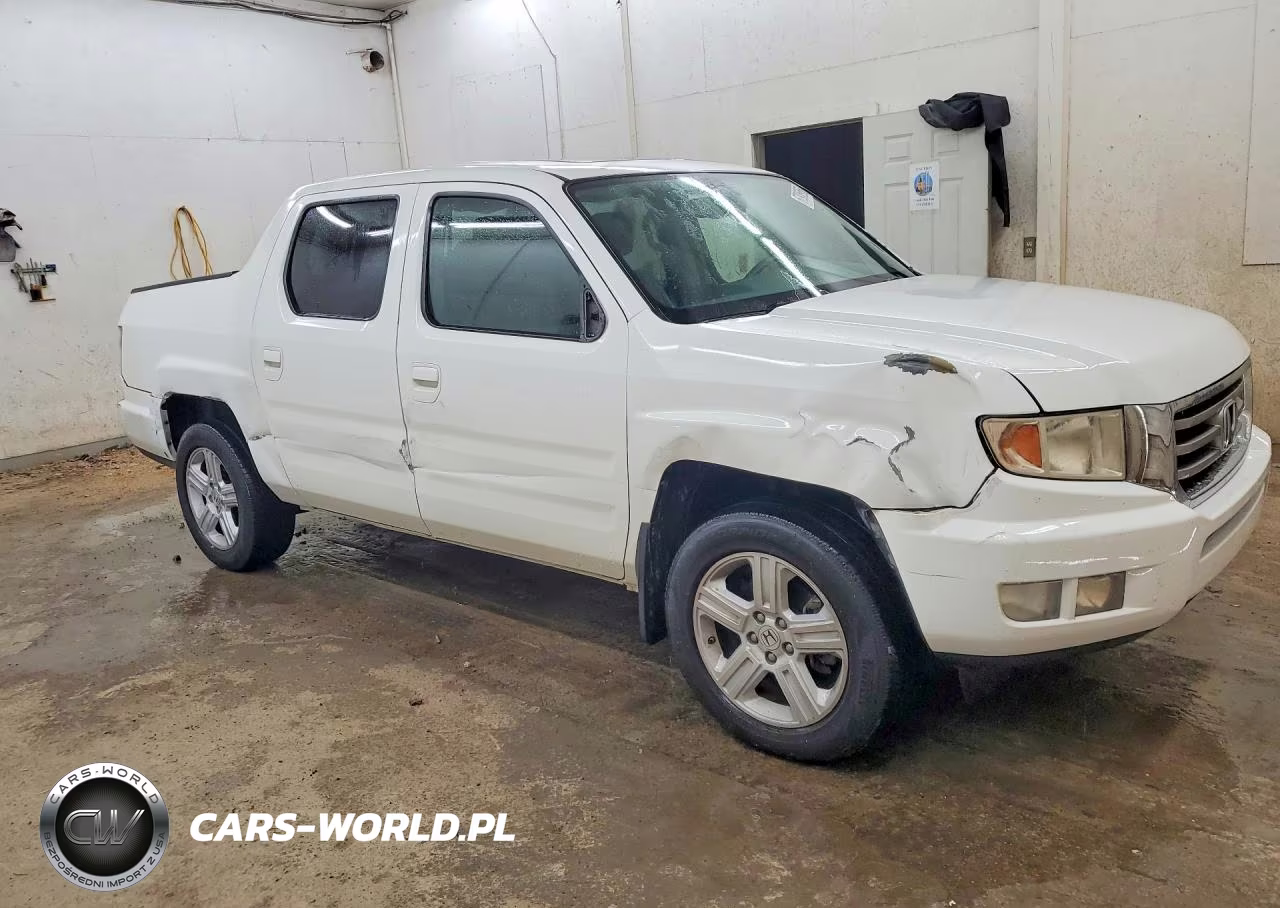 2014 Honda Ridgeline Rtl VIN:5FPYK1F58EB001709 - 4