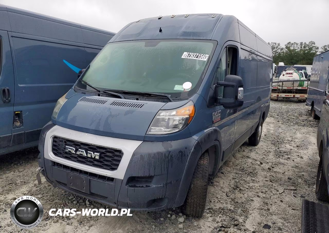 2020 Ram Promaster 3500 Delivery Van VIN:3C6URVJG5LE129421 - 1