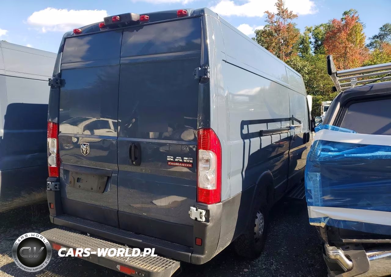 2020 Ram Promaster 3500 Vf Delivery Van VIN:3C6URVJG3LE144192 - 3
