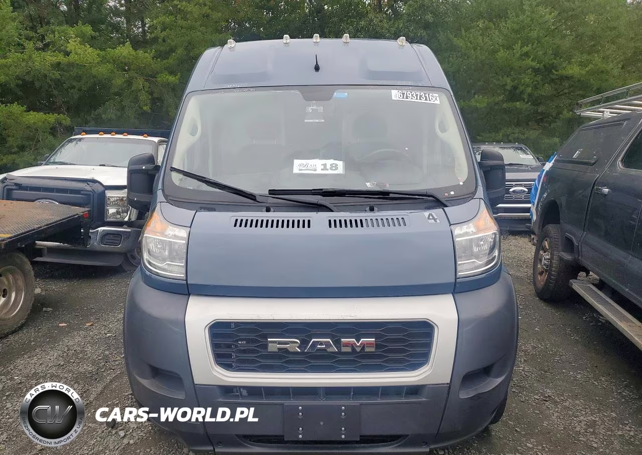 2020 Ram Promaster 3500 Vf Delivery Van VIN:3C6URVJG3LE144192 - 5