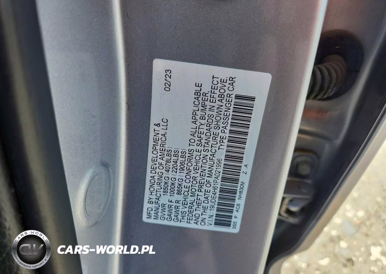 2023 Acura Integra A-Spec Tech VIN:19UDE4H61PA021996 - 12