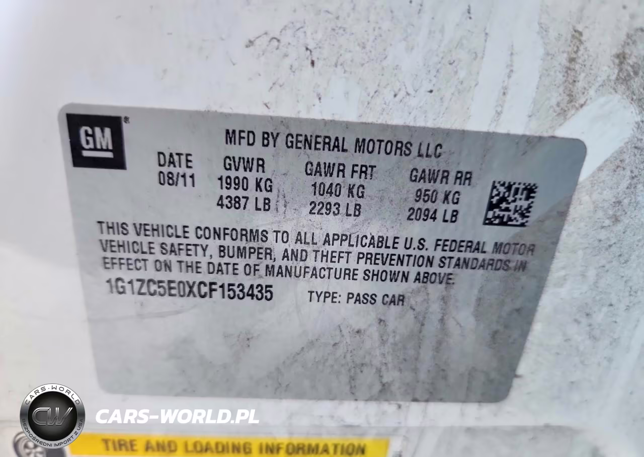 2012 Chevrolet Malibu 1Lt VIN:1G1ZC5E0XCF153435 - 12