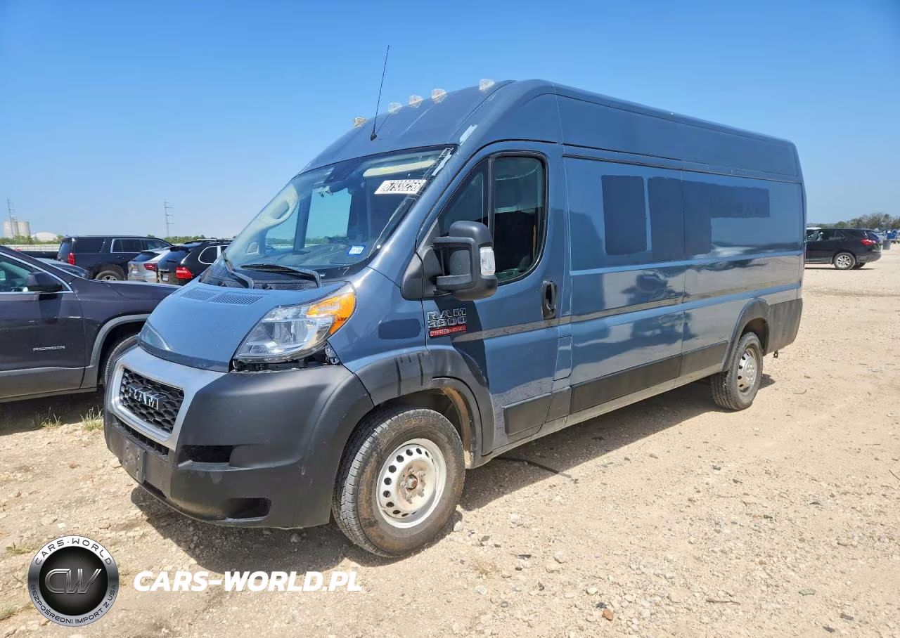 2021 Ram Promaster 3500 Delivery Van VIN:3C6MRVJG9ME586749 - 1