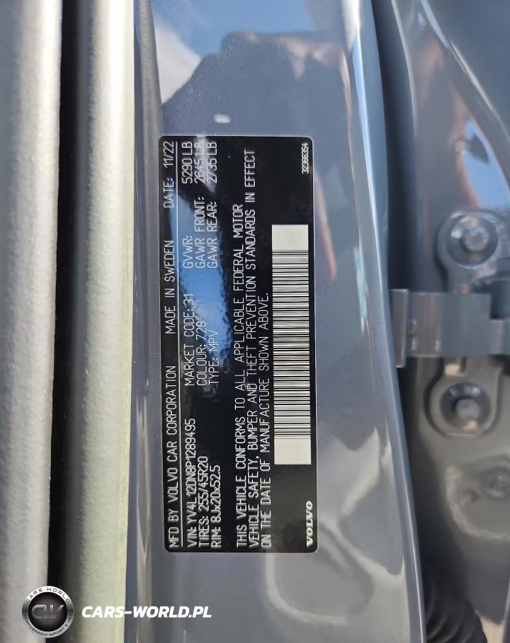 2023 Volvo Xc60 Plus VIN:YV4L12DN8P1289495 - 14