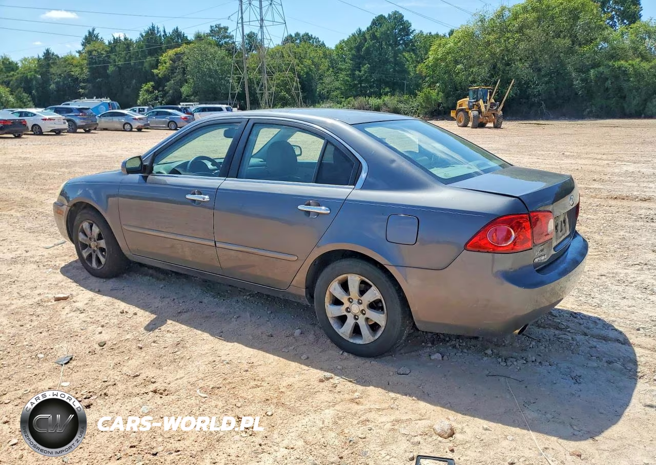 2008 Kia Optima Lx VIN:KNAGE124985244280 - 2
