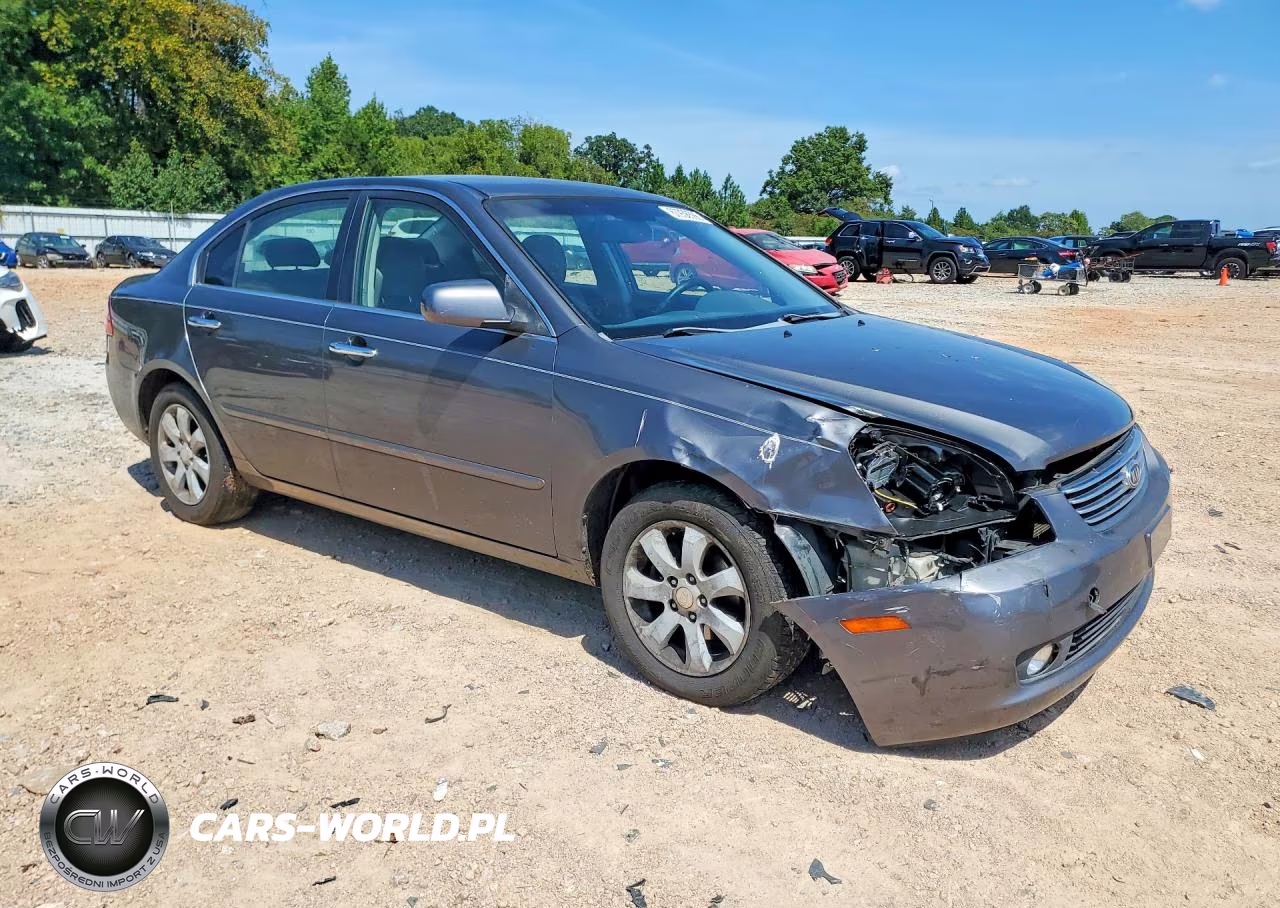 2008 Kia Optima Lx VIN:KNAGE124985244280 - 4