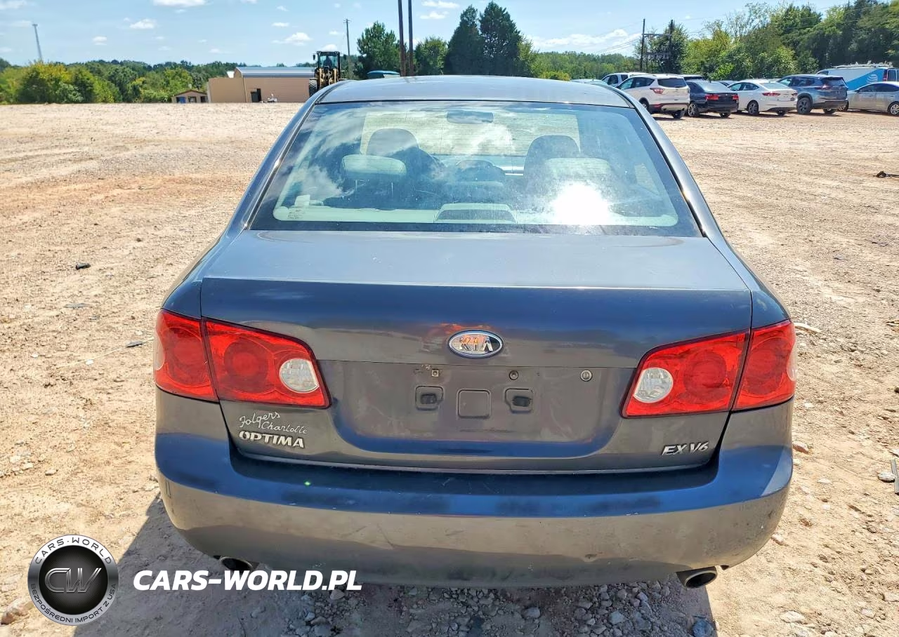 2008 Kia Optima Lx VIN:KNAGE124985244280 - 6