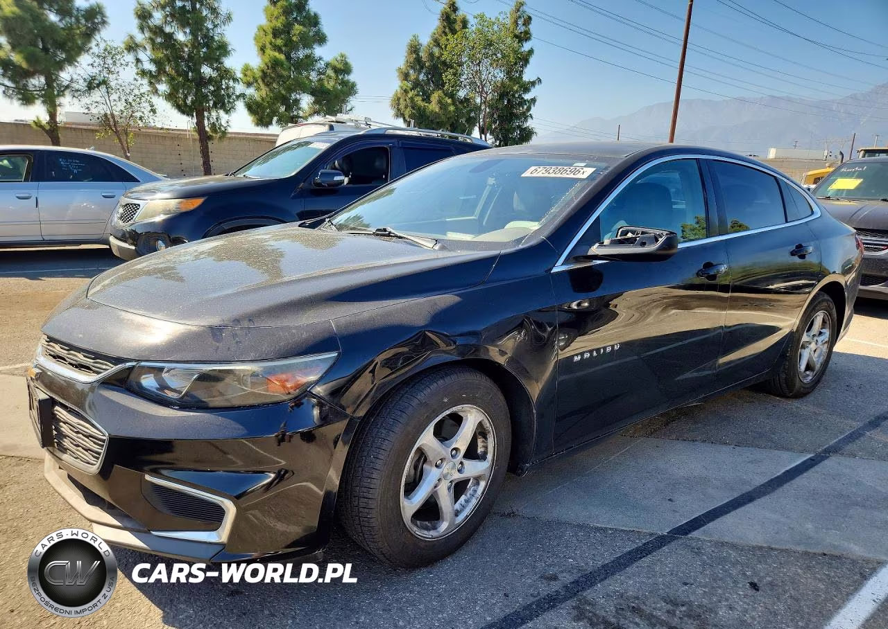 2017 Chevrolet Malibu Ls VIN:1G1ZB5STXHF267721 - 1