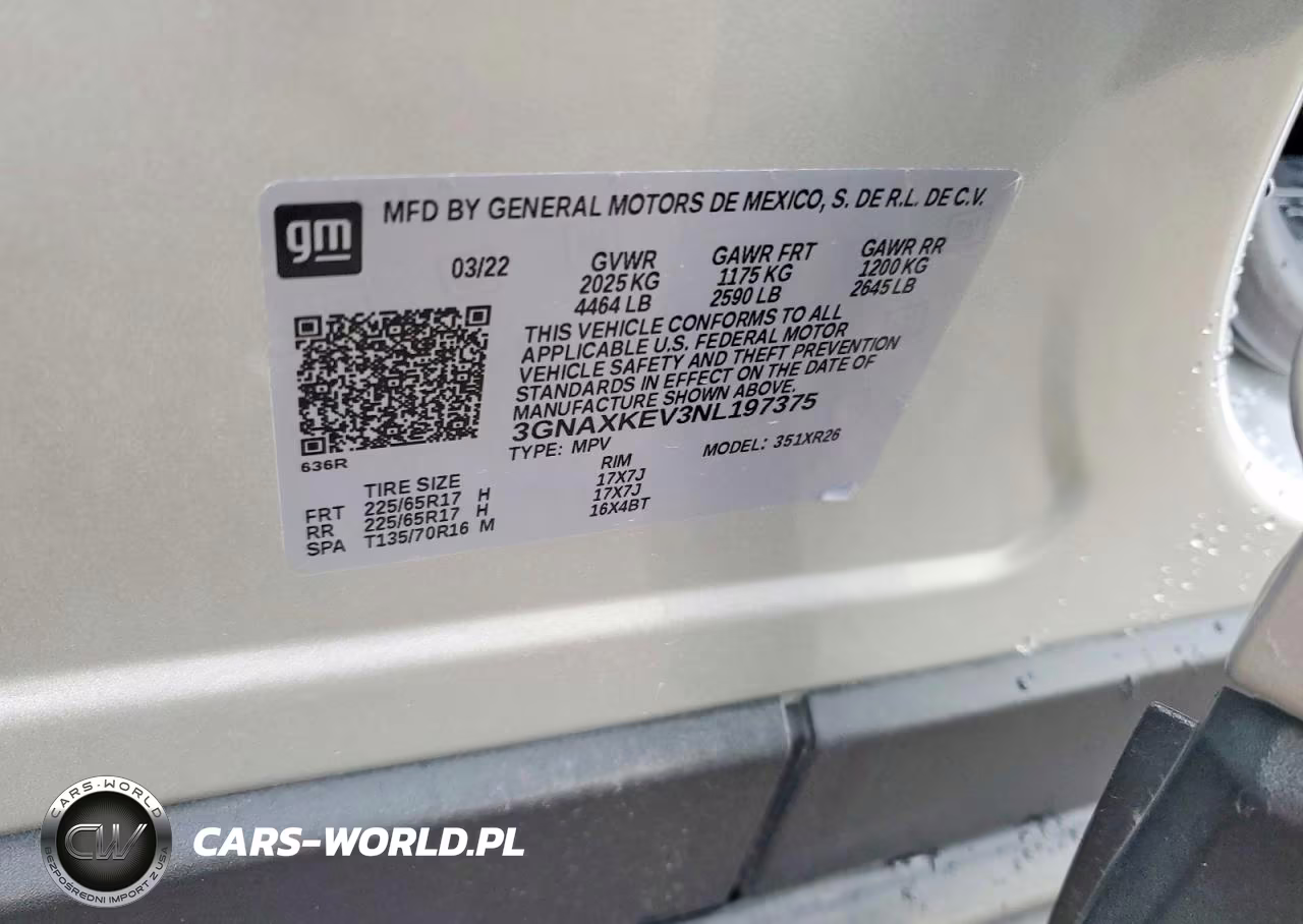 2022 Chevrolet Equinox Lt VIN:3GNAXKEV3NL197375 - 14