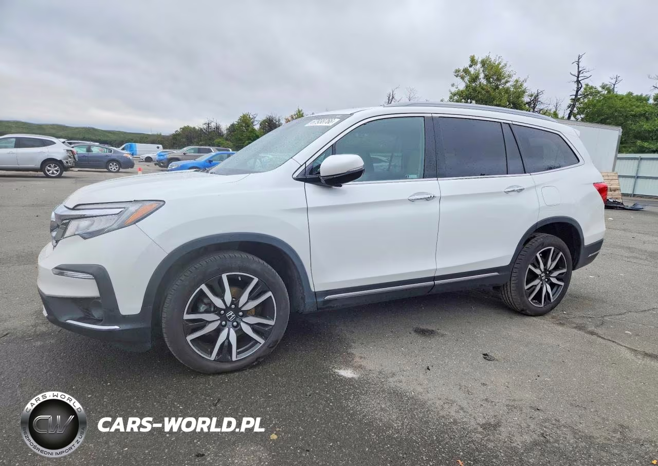 2022 Honda Pilot Touring VIN:5FNYF6H68NB059626 - 1