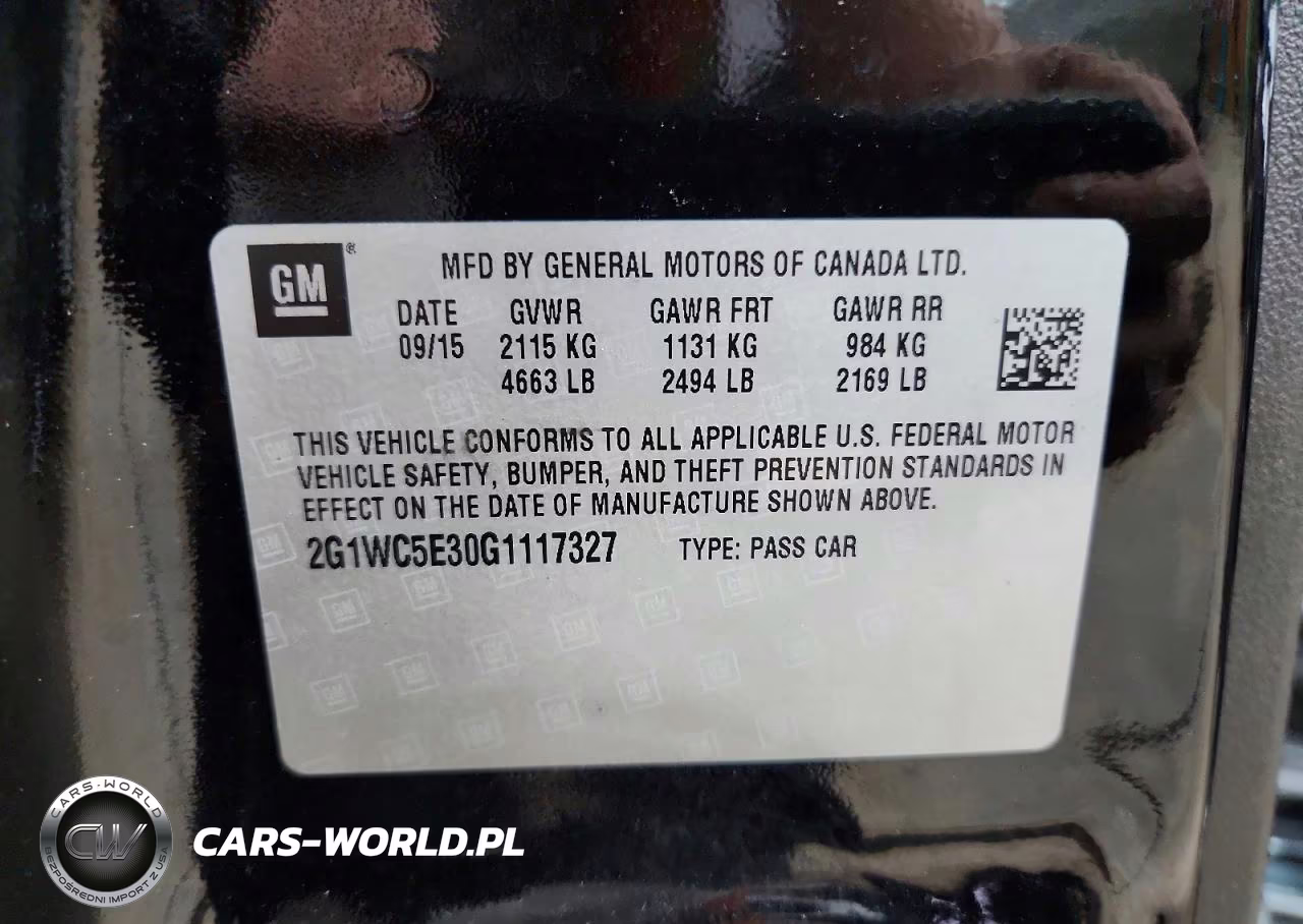 2016 Chevrolet Impala Limited Ltz VIN:2G1WC5E30G1117327 - 12