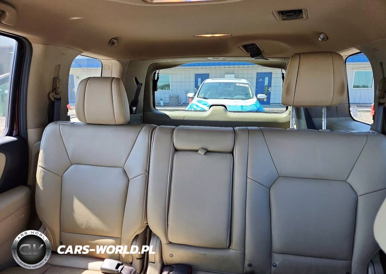 2015 Honda Pilot Exln VIN:5FNYF4H71FB034792 - 10