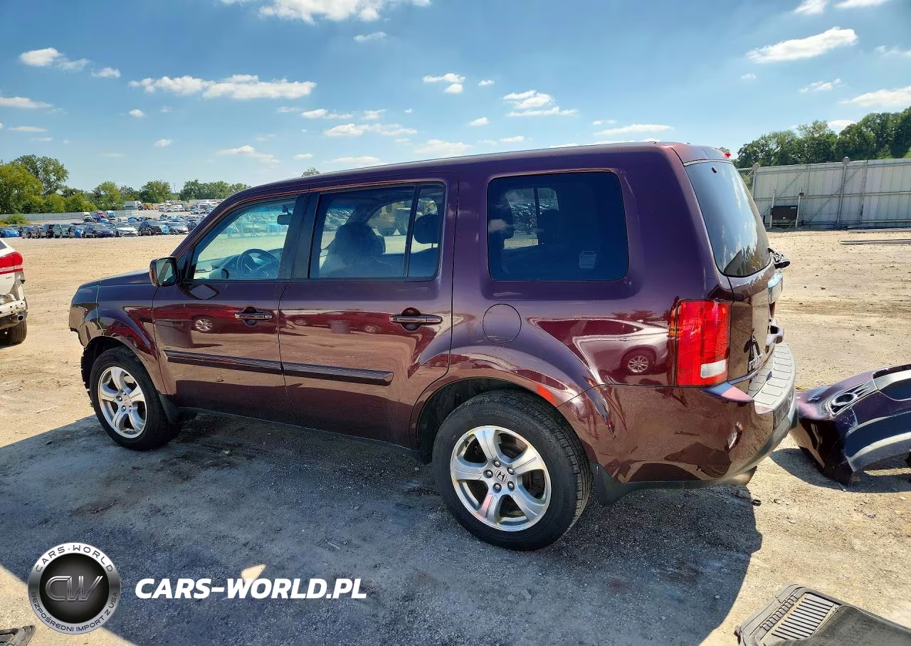 2015 Honda Pilot Exln VIN:5FNYF4H71FB034792 - 2