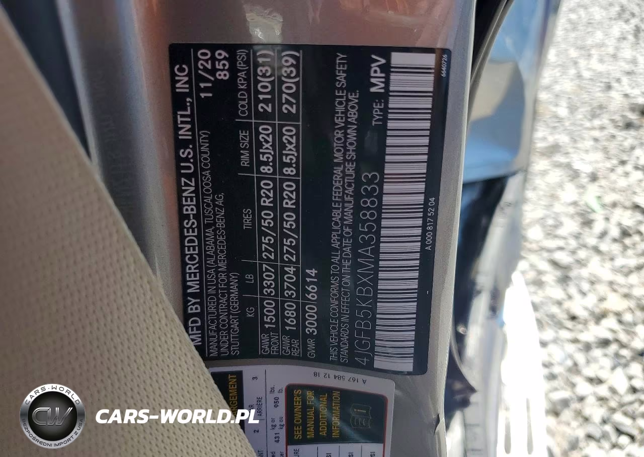 2021 Mercedes-Benz Gle 450 4Matic VIN:4JGFB5KBXMA358833 - 13