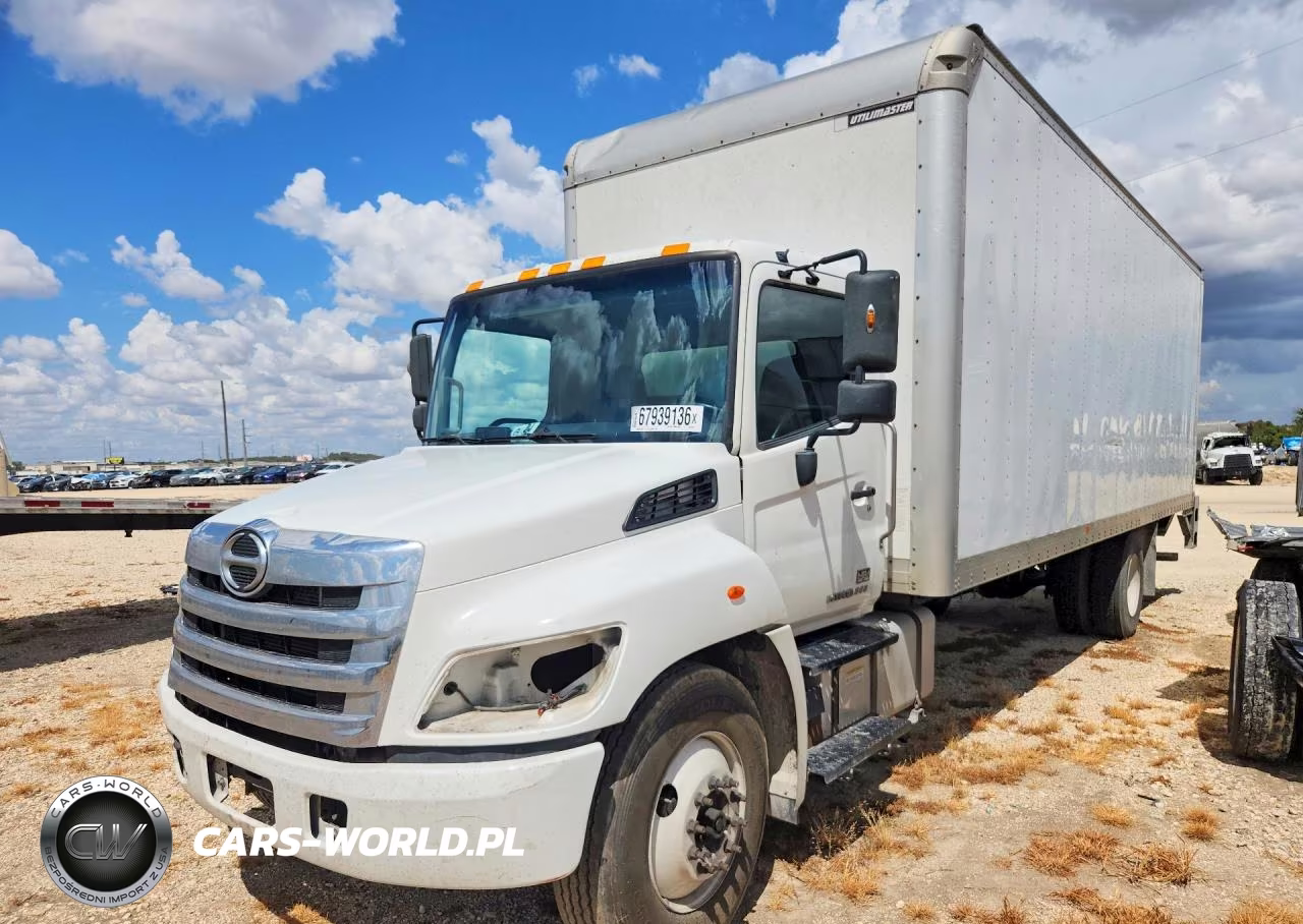 2019 Hino 258-268 Box Truck VIN:5PVNE8JV0K4S57252 - 1