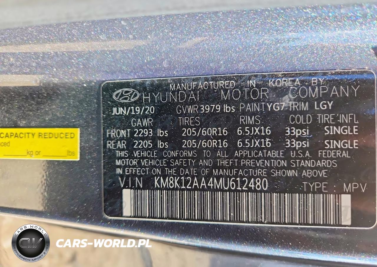 2021 Hyundai Kona Se VIN:KM8K12AA4MU612480 - 14